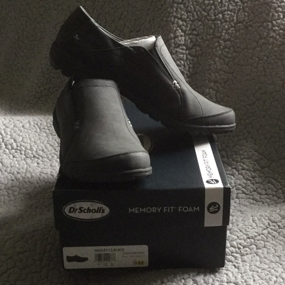 Dr. Scholl’s Hadley Slip-Ons, Memory Foam Black 9M